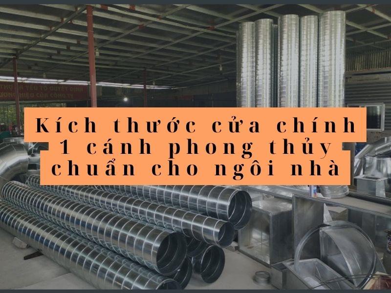 Kích thước cửa chính 1 cánh phong thủy chuẩn cho ngôi nhà bạn