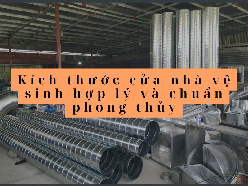 Kích thước cửa nhà vệ sinh hợp lý và chuẩn phong thủy