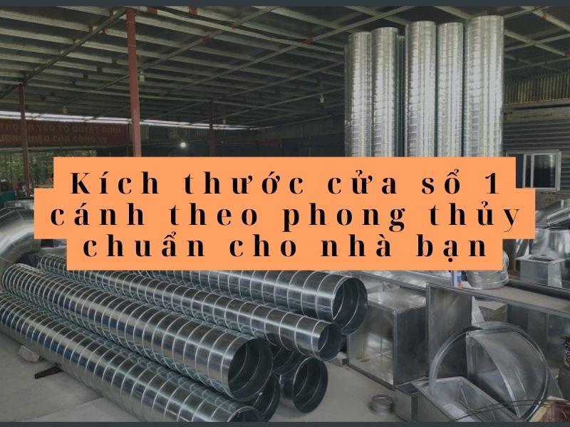 Kích thước cửa sổ 1 cánh theo phong thủy chuẩn cho nhà bạn